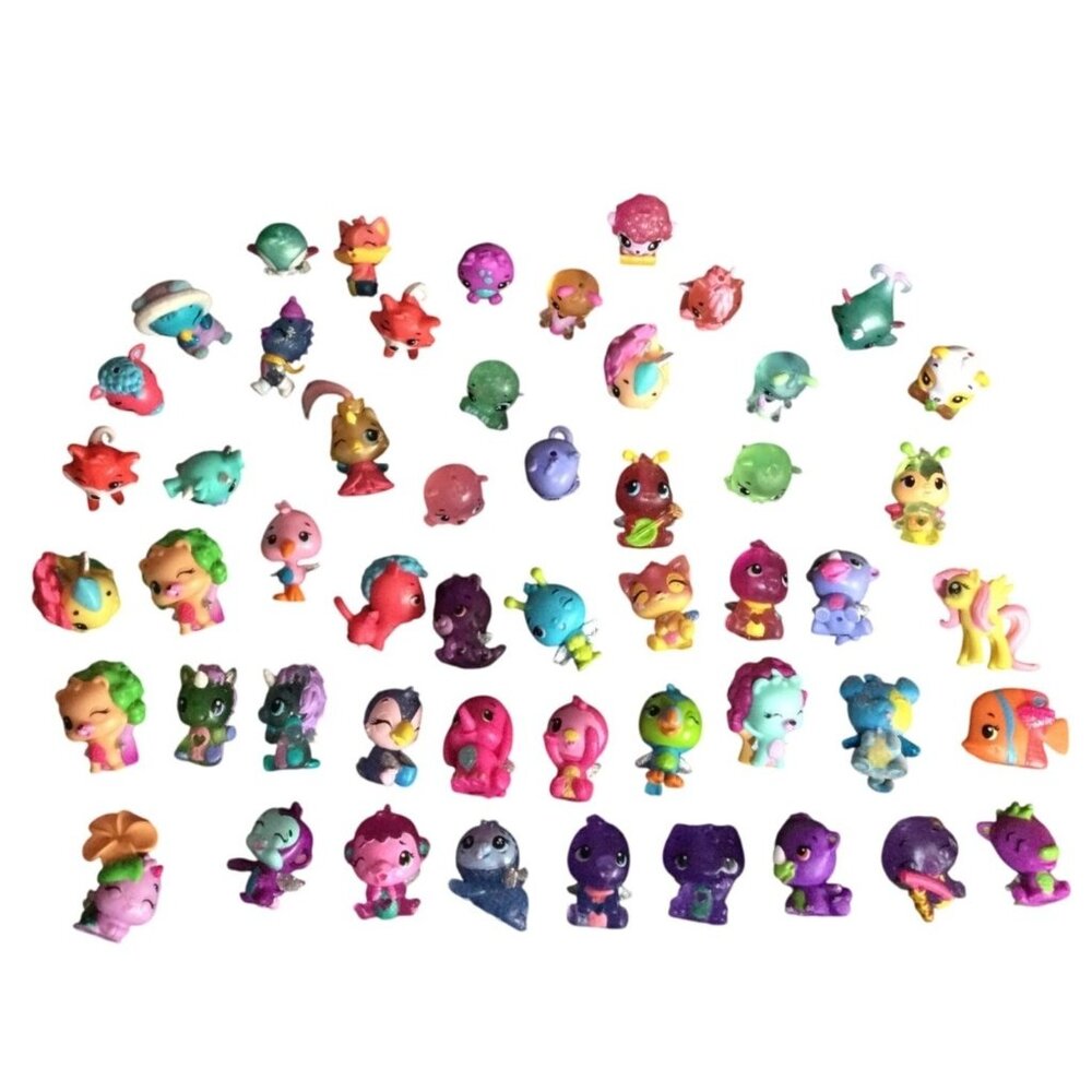 Hatchimals Miniature Toy Figurine Lot Of 50+ Collectible Animal & Fantasy
